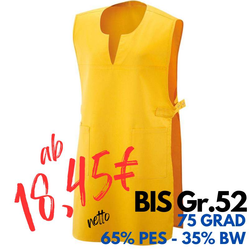 Überwurfschürze 12120 von EXNER / Farbe: gelb / 65% Polyester 35% Baumwolle | MEIN-KASACK.de - KASACK - KASACKS