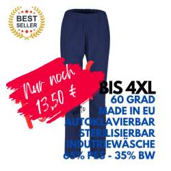 HERREN ARBEITSHOSE MEDIZIN | 2648 von MEIN-KASACK.de / Farbe: marine / 170g/m² - 65%PES - 35%BW