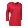 ARBEITS-T-SHIRT DAMEN | PRO Wear 313 von ID / Farbe: rot / 60% BAUMWOLLE 40% POLYESTER - | MEIN-KASACK.de | kasack | kas