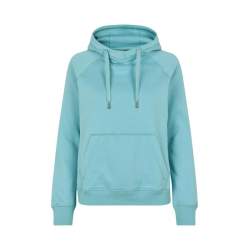 ARBEITS-HOODIE / ARBEITSPULLOVER DAMEN | CORE 637 von ID / Farbe: altaqua / 60% BAUMWOLLE 40% POLYESTER