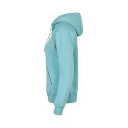 ARBEITS-HOODIE / ARBEITSPULLOVER DAMEN | CORE 637 von ID / Farbe: altaqua / 60% BAUMWOLLE 40% POLYESTER