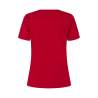 ARBEITS-T-SHIRT DAMEN | PRO Wear 317 von ID / Farbe: rot / 50% BAUMWOLLE 50% POLYESTER