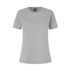 ARBEITS-T-SHIRT DAMEN | PRO Wear 317 von ID / Farbe: grau meliert / 50% BAUMWOLLE 50% POLYESTER