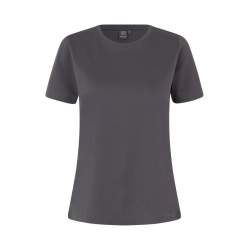 ARBEITS-T-SHIRT DAMEN | PRO Wear 317 von ID / Farbe: silver grey / 50% BAUMWOLLE 50% POLYESTER