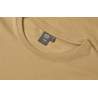 ARBEITS-T-SHIRT DAMEN | Stretch Komfort 595 von ID / Farbe: sand / 75% Baumwolle 20% Viskose 5% Elasthan