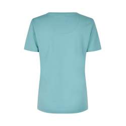 ARBEITS-T-SHIRT DAMEN | TENCEL 529 von ID / Farbe: altaqua / 70% Polyester (recycled) 30% Lyocell