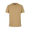 ARBEITS-T-SHIRT HERREN | TENCEL 528 von ID / Farbe: sand / 70% Polyester (recycled) 30% Lyocell