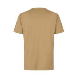 ARBEITS-T-SHIRT HERREN | TENCEL 528 von ID / Farbe: sand / 70% Polyester (recycled) 30% Lyocell