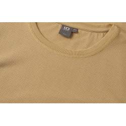 ARBEITS-T-SHIRT HERREN | TENCEL 528 von ID / Farbe: sand / 70% Polyester (recycled) 30% Lyocell