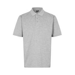 ARBEITS-POLO-SHIRT HERREN | PRO Wear 324 von ID / Farbe:  grau meliert / 50% BAUMWOLLE 50% POLYESTER