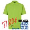 ARBEITS-POLO-SHIRT HERREN | PRO Wear 324 von ID / Farbe: lime / 50% BAUMWOLLE 50% POLYESTER