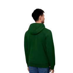 ARBEITS-HOODIE / ARBEITSPULLOVER HERREN | CORE 636 von ID / Farbe: flaschengrün / 60% BAUMWOLLE 40% POLYESTER