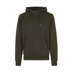 ARBEITS-HOODIE / ARBEITSPULLOVER HERREN | CORE 636 von ID / Farbe: oliv / 60% BAUMWOLLE 40% POLYESTER