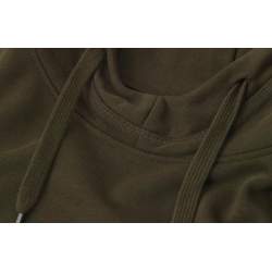 ARBEITS-HOODIE / ARBEITSPULLOVER HERREN | CORE 636 von ID / Farbe: oliv / 60% BAUMWOLLE 40% POLYESTER