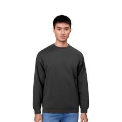 ARBEITS-SWEATSHIRT / ARBEITSPULLOVER HERREN | Classic 600 von ID / Farbe: koks / 70% BAUMWOLLE 30% POLYESTER