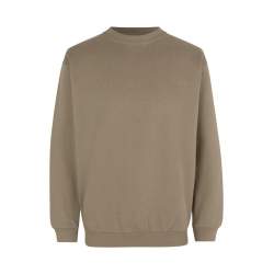 ARBEITS-SWEATSHIRT / ARBEITSPULLOVER HERREN | Classic 600 von ID / Farbe: sand / 70% BAUMWOLLE 30% POLYESTER