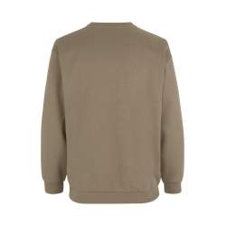 ARBEITS-SWEATSHIRT / ARBEITSPULLOVER HERREN | Classic 600 von ID / Farbe: sand / 70% BAUMWOLLE 30% POLYESTER