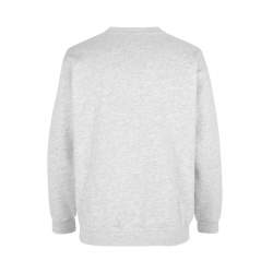 ARBEITS-SWEATSHIRT / ARBEITSPULLOVER HERREN | Classic 600 von ID / Farbe: hellgrau meliert / 70% BAUMWOLLE 30% POLYESTER