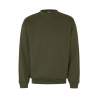 ARBEITS-SWEATSHIRT / ARBEITSPULLOVER HERREN | Classic 600 von ID / Farbe: oliv / 70% BAUMWOLLE 30% POLYESTER