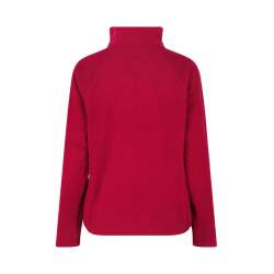 ARBEITSJACKE / FLEECEJACKE DAMEN | Cardigan 805 von ID / Farbe: rot / 100% POLYESTER