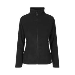 ARBEITSJACKE / FLEECEJACKE DAMEN | Zip'n'Mix 807 von ID / Farbe: schwarz / 100% POLYESTER