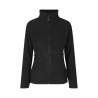 ARBEITSJACKE / FLEECEJACKE DAMEN | Zip'n'Mix 807 von ID / Farbe: schwarz / 100% POLYESTER