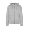 ARBEITS-HOODIE / ARBEITSPULLOVER HERREN | CORE 638 von ID / Farbe: grau meliert / 60% BAUMWOLLE 40% POLYESTER