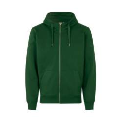 ARBEITS-HOODIE / ARBEITSPULLOVER HERREN | CORE 638 von ID / Farbe: flaschengrün / 60% BAUMWOLLE 40% POLYESTER