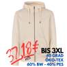 ARBEITS-HOODIE / ARBEITSPULLOVER HERREN | CORE 638 von ID / Farbe: off-white / 60% BAUMWOLLE 40% POLYESTER