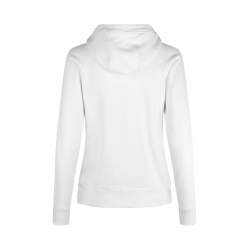 ARBEITS-HOODIE / ARBEITSPULLOVER DAMEN | CORE 639 von ID / Farbe: weiß / 60% BAUMWOLLE 40% POLYESTER