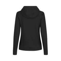 ARBEITS-HOODIE / ARBEITSPULLOVER DAMEN | CORE 639 von ID / Farbe: schwarz / 60% BAUMWOLLE 40% POLYESTER