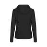 ARBEITS-HOODIE / ARBEITSPULLOVER DAMEN | CORE 639 von ID / Farbe: schwarz / 60% BAUMWOLLE 40% POLYESTER