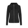 ARBEITS-HOODIE / ARBEITSPULLOVER DAMEN | CORE 639 von ID / Farbe: schwarz / 60% BAUMWOLLE 40% POLYESTER