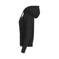 ARBEITS-HOODIE / ARBEITSPULLOVER DAMEN | CORE 639 von ID / Farbe: schwarz / 60% BAUMWOLLE 40% POLYESTER