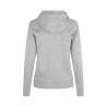 ARBEITS-HOODIE / ARBEITSPULLOVER DAMEN | CORE 639 von ID / Farbe: grau meliert / 60% BAUMWOLLE 40% POLYESTER