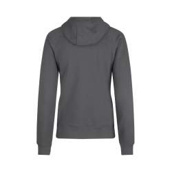 ARBEITS-HOODIE / ARBEITSPULLOVER DAMEN | CORE 639 von ID / Farbe: silver grey / 60% BAUMWOLLE 40% POLYESTER