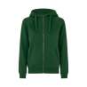 ARBEITS-HOODIE / ARBEITSPULLOVER DAMEN | CORE 639 von ID / Farbe: flaschengrün / 60% BAUMWOLLE 40% POLYESTER