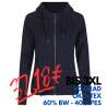 ARBEITS-HOODIE / ARBEITSPULLOVER DAMEN | CORE 639 von ID / Farbe: navy / 60% BAUMWOLLE 40% POLYESTER