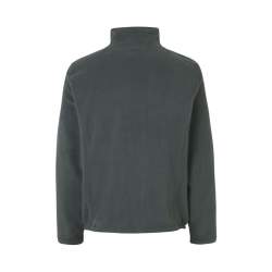 ARBEITSJACKE / FLEECEJACKE HERREN | Cardigan 803 von ID / Farbe: grau / 100% POLYESTER