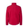 ARBEITSJACKE / FLEECEJACKE HERREN | Cardigan 803 von ID / Farbe: rot / 100% POLYESTER