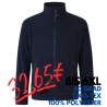 ARBEITSJACKE / FLEECEJACKE HERREN | Zip'n'Mix 806 von ID / Farbe: navy / 100% POLYESTER