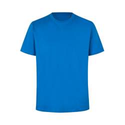 ARBEITS-T-SHIRT HERREN | 552 von ID / Farbe: azur / 100% BAUMWOLLE