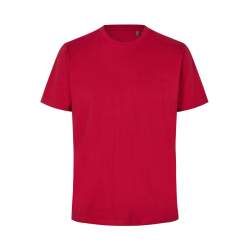 ARBEITS-T-SHIRT HERREN | 552 von ID / Farbe: rot / 100% BAUMWOLLE