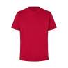 ARBEITS-T-SHIRT HERREN | 552 von ID / Farbe: rot / 100% BAUMWOLLE