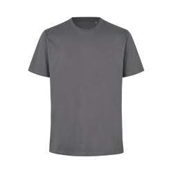 ARBEITS-T-SHIRT HERREN | 552 von ID / Farbe: silver grey / 100% BAUMWOLLE