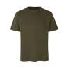 ARBEITS-T-SHIRT HERREN | 552 von ID / Farbe: oliv / 100% BAUMWOLLE