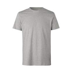 ARBEITS-T-SHIRT HERREN | 552 von ID / Farbe: altgrau meliert / 100% BAUMWOLLE