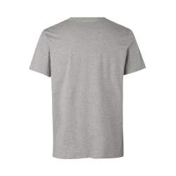 ARBEITS-T-SHIRT HERREN | 552 von ID / Farbe: altgrau meliert / 100% BAUMWOLLE