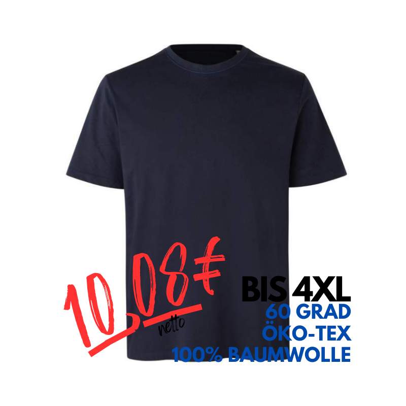 ARBEITS-T-SHIRT HERREN | 552 von ID / Farbe: navy / 100% BAUMWOLLE | MEIN-KASACK.de - KASACK - KASACKS