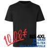 ARBEITS-T-SHIRT HERREN | 552 von ID / Farbe: schwarz / 100% BAUMWOLLE